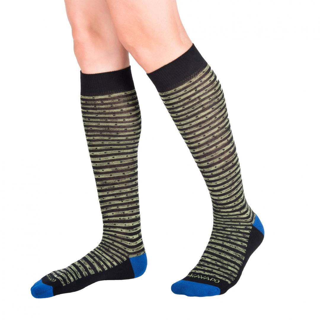 Striped Patterned Knee High Socks