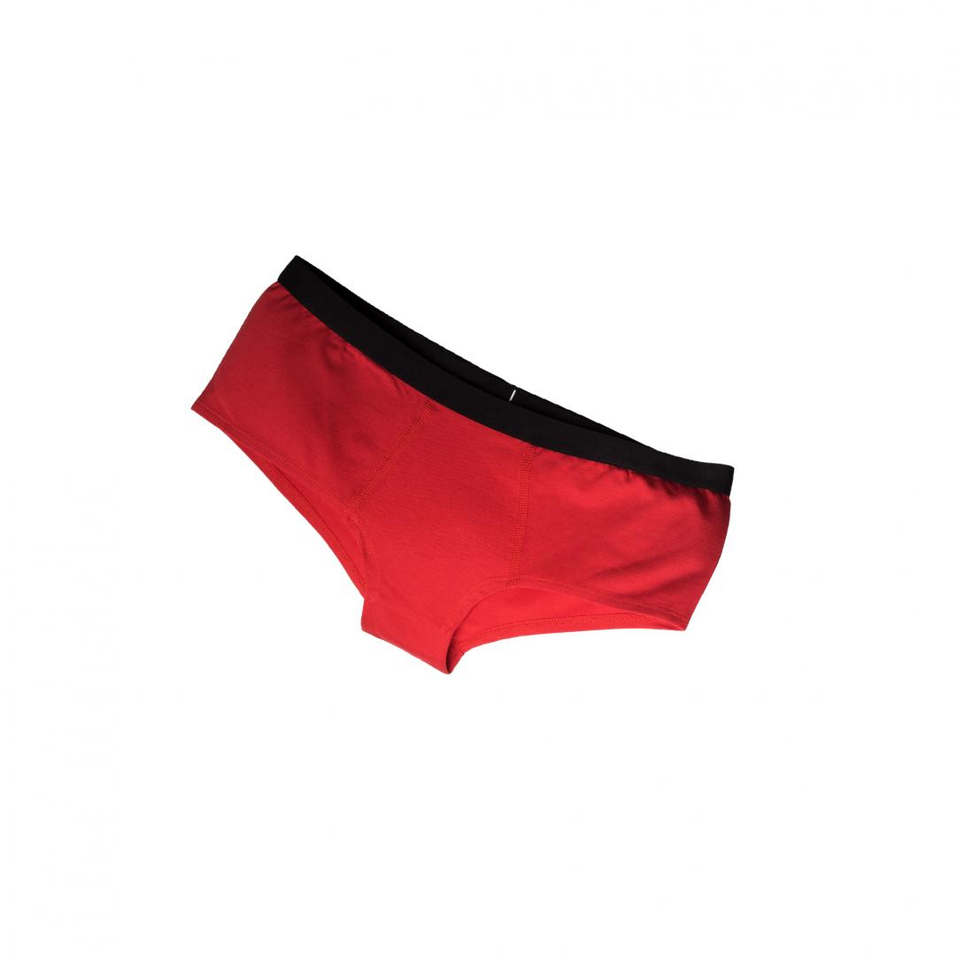 Red Cheeky Brief